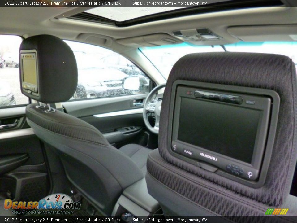 2012 Subaru Legacy 2.5i Premium Ice Silver Metallic / Off Black Photo #15