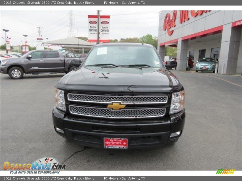 2013 Chevrolet Silverado 1500 LTZ Crew Cab Black / Ebony Photo #2
