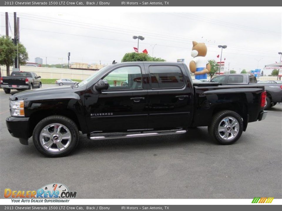 2013 Chevrolet Silverado 1500 LTZ Crew Cab Black / Ebony Photo #4
