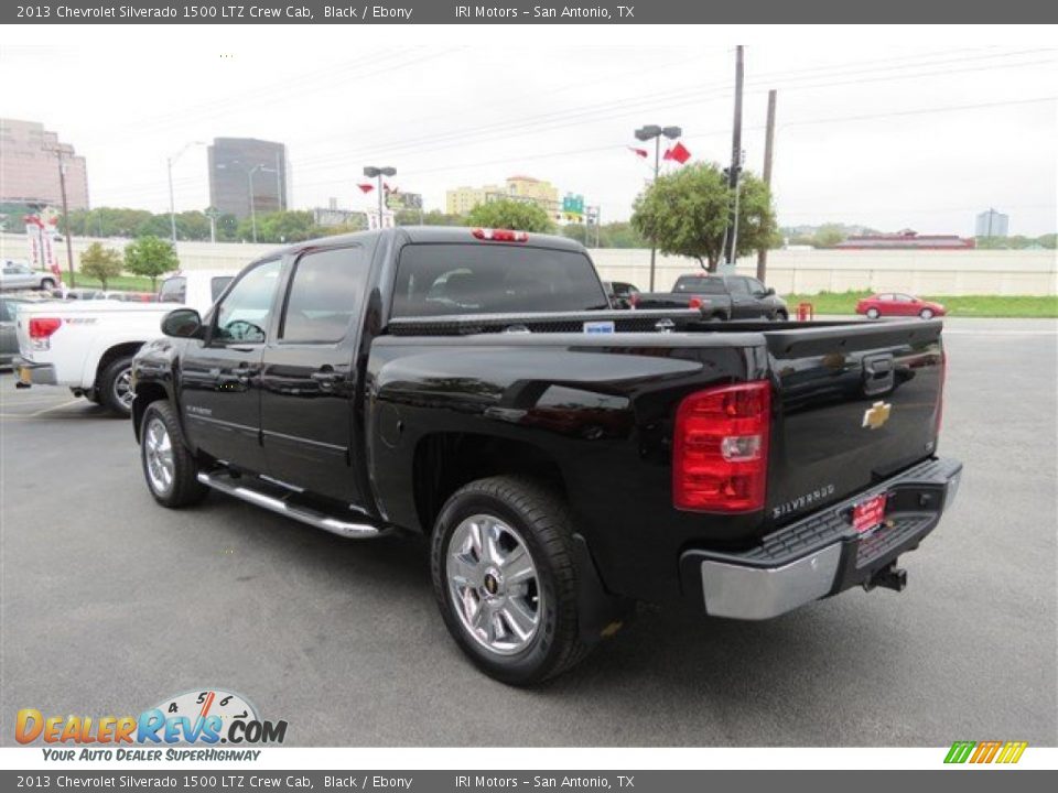 2013 Chevrolet Silverado 1500 LTZ Crew Cab Black / Ebony Photo #5