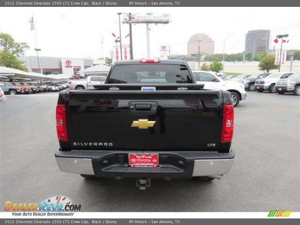 2013 Chevrolet Silverado 1500 LTZ Crew Cab Black / Ebony Photo #6