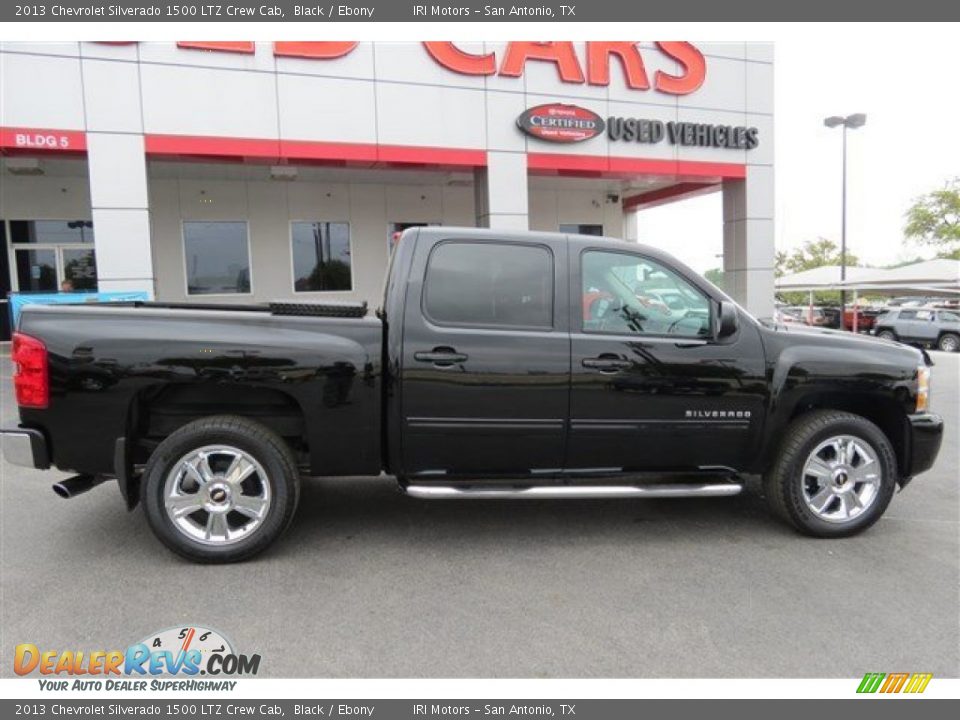 2013 Chevrolet Silverado 1500 LTZ Crew Cab Black / Ebony Photo #8