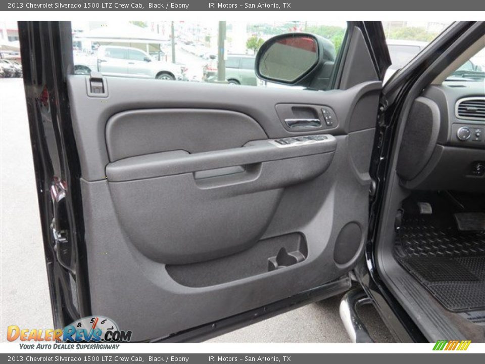 2013 Chevrolet Silverado 1500 LTZ Crew Cab Black / Ebony Photo #10