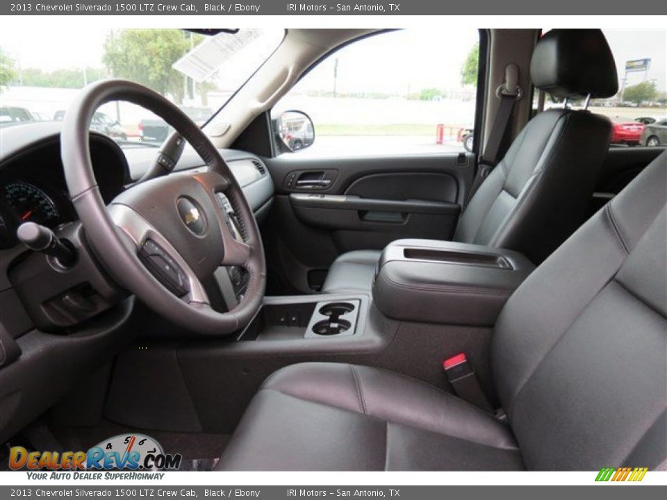 2013 Chevrolet Silverado 1500 LTZ Crew Cab Black / Ebony Photo #11