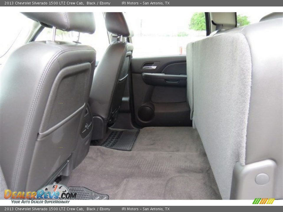2013 Chevrolet Silverado 1500 LTZ Crew Cab Black / Ebony Photo #12