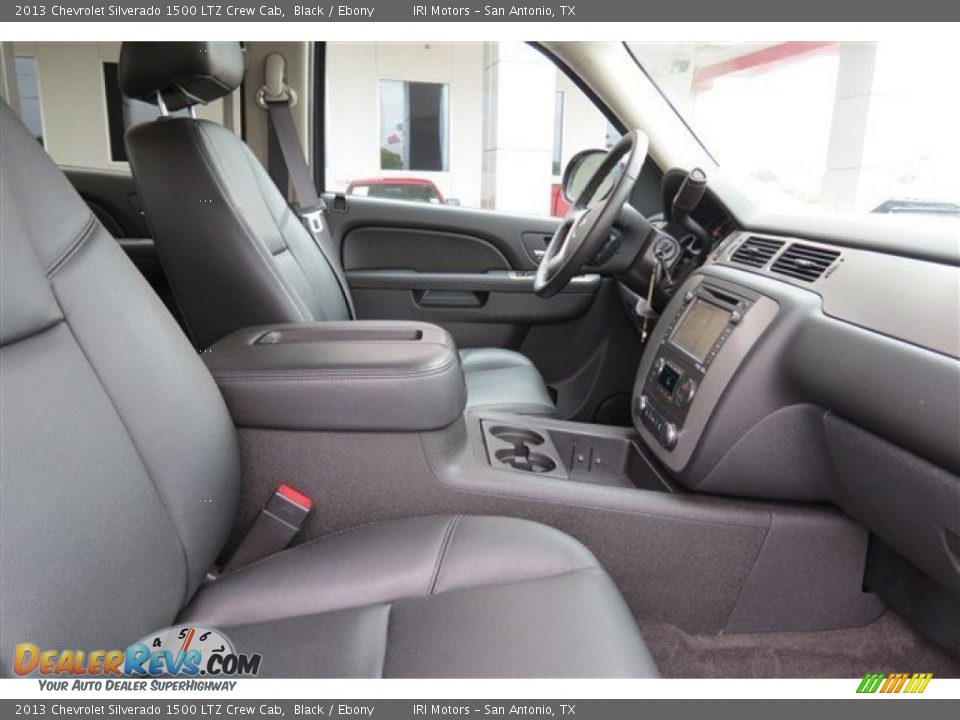 2013 Chevrolet Silverado 1500 LTZ Crew Cab Black / Ebony Photo #13