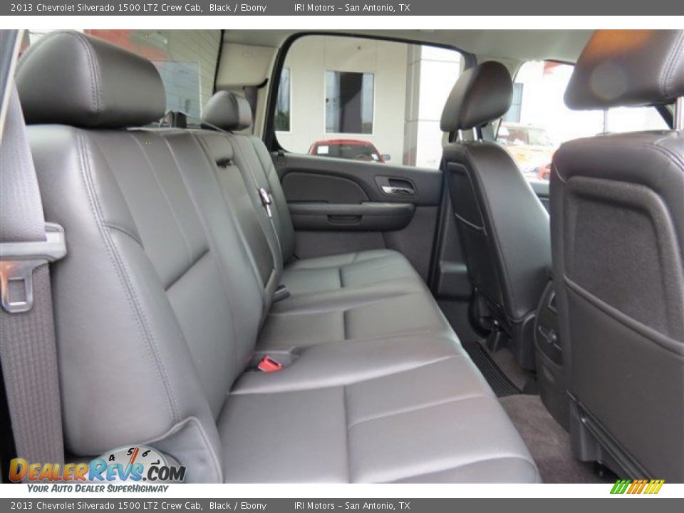 2013 Chevrolet Silverado 1500 LTZ Crew Cab Black / Ebony Photo #14