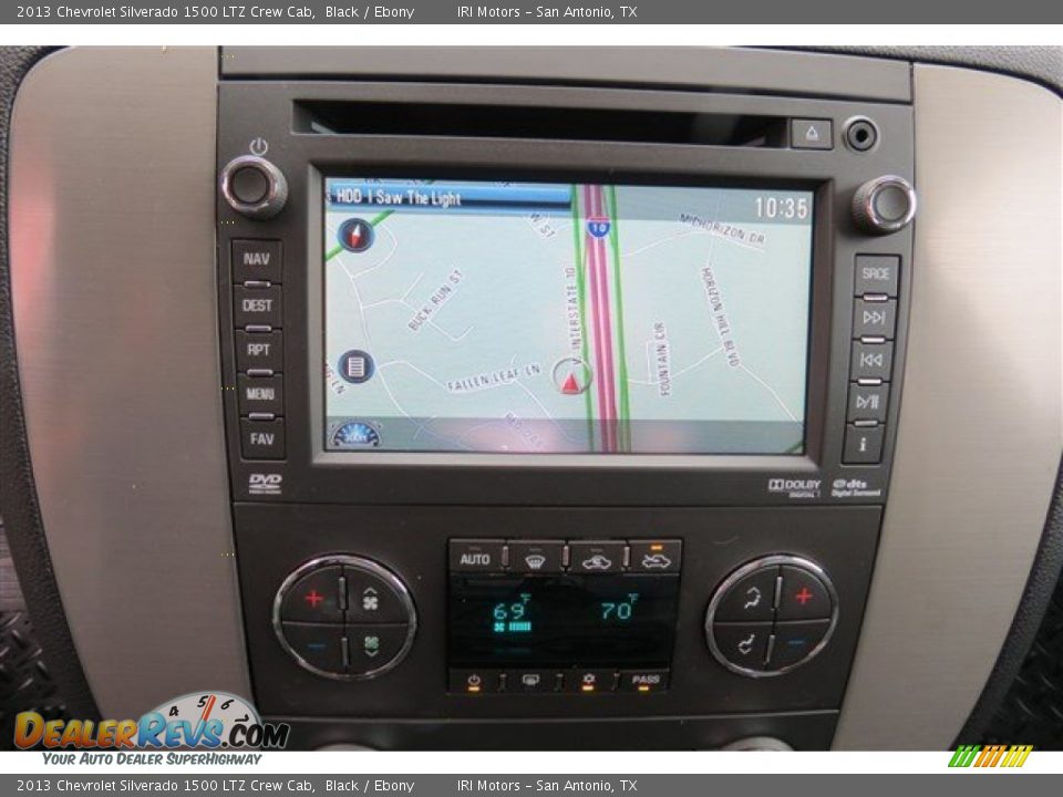 2013 Chevrolet Silverado 1500 LTZ Crew Cab Black / Ebony Photo #15