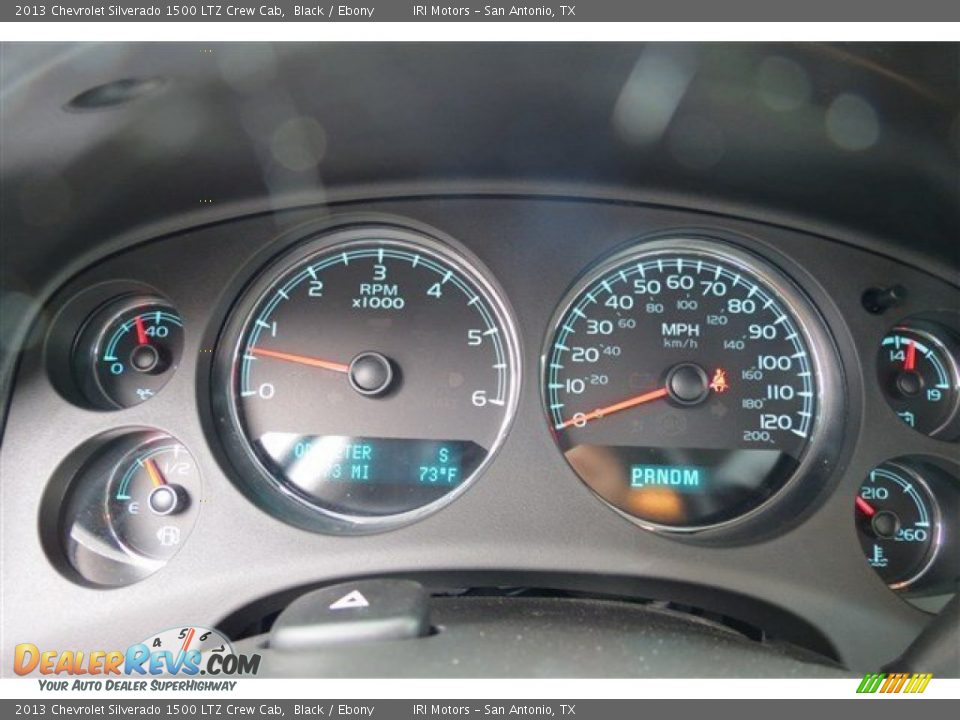 2013 Chevrolet Silverado 1500 LTZ Crew Cab Black / Ebony Photo #16