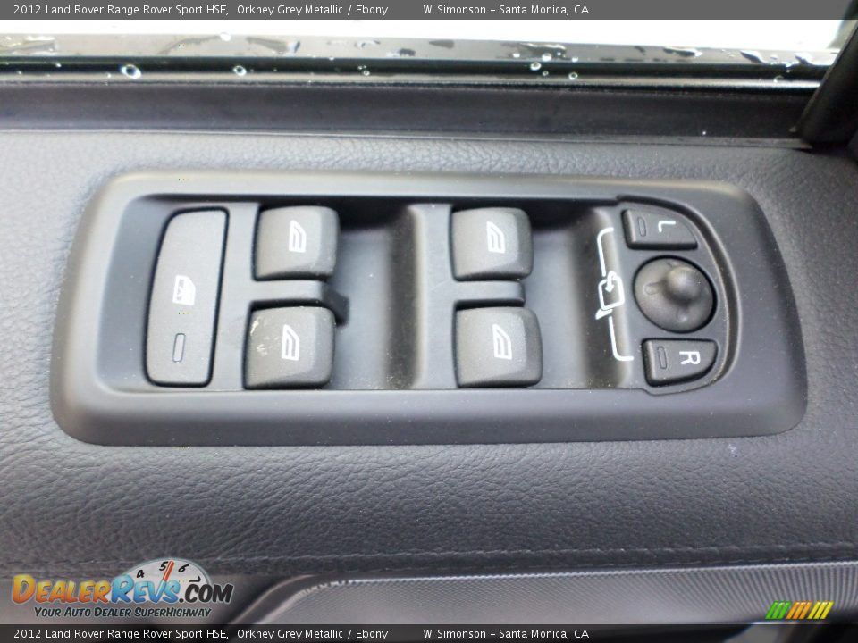 2012 Land Rover Range Rover Sport HSE Orkney Grey Metallic / Ebony Photo #8