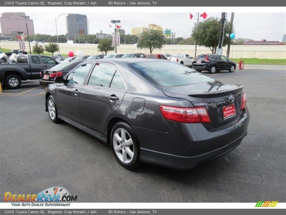2009 Toyota Camry SE Magnetic Gray Metallic / Ash Photo #5