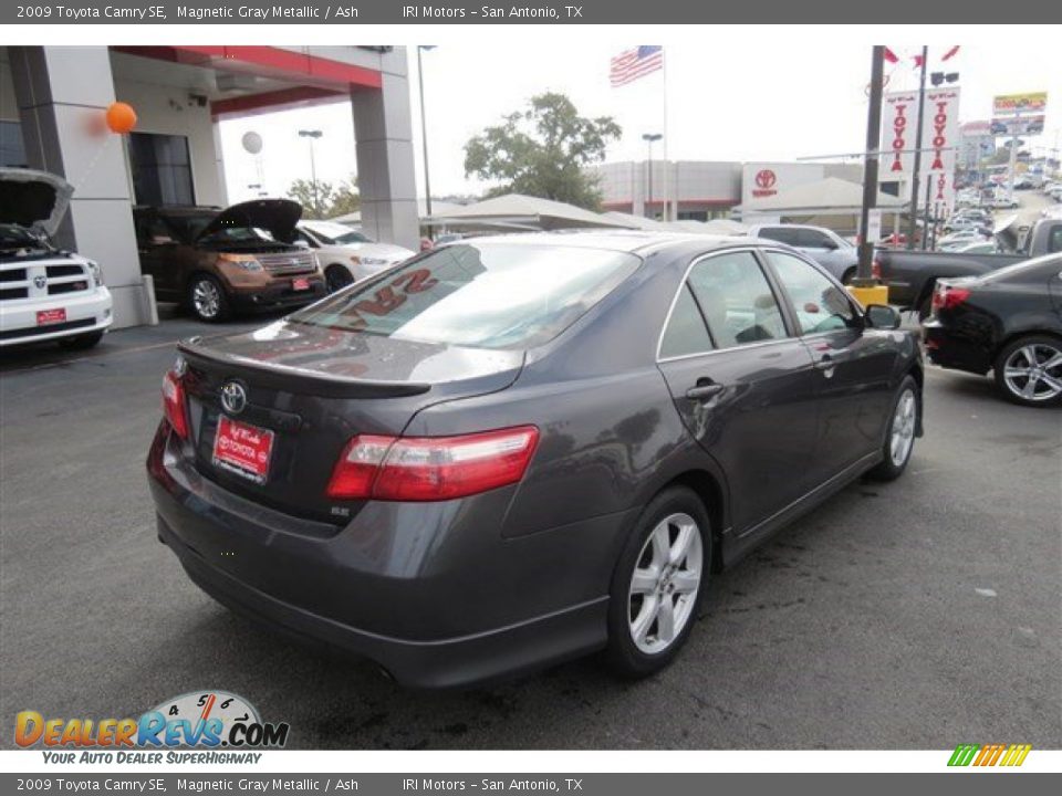 2009 Toyota Camry SE Magnetic Gray Metallic / Ash Photo #7