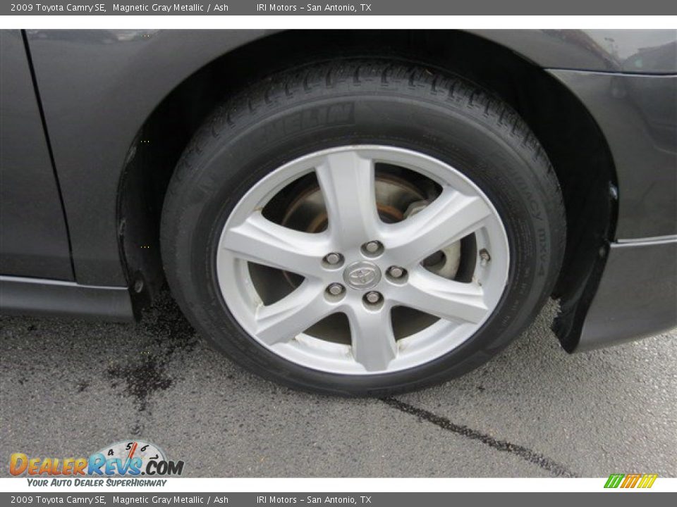 2009 Toyota Camry SE Magnetic Gray Metallic / Ash Photo #9