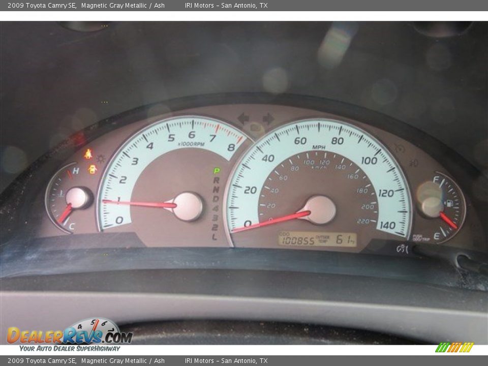 2009 Toyota Camry SE Magnetic Gray Metallic / Ash Photo #16