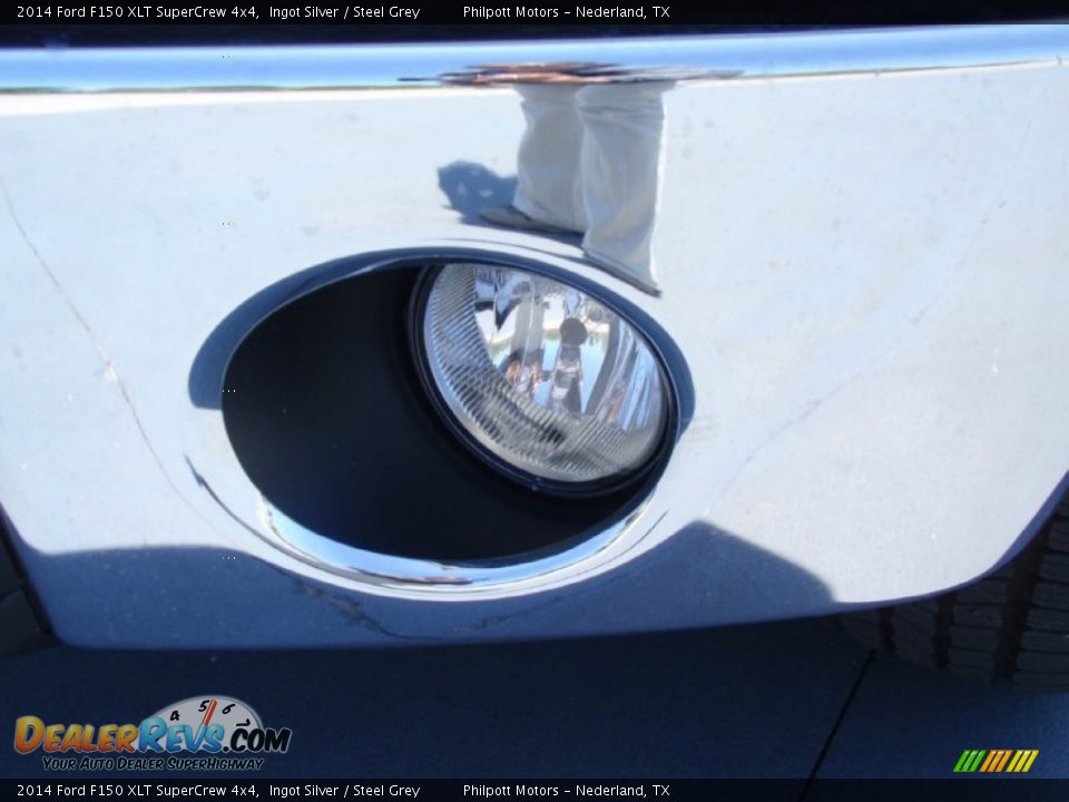 2014 Ford F150 XLT SuperCrew 4x4 Ingot Silver / Steel Grey Photo #10