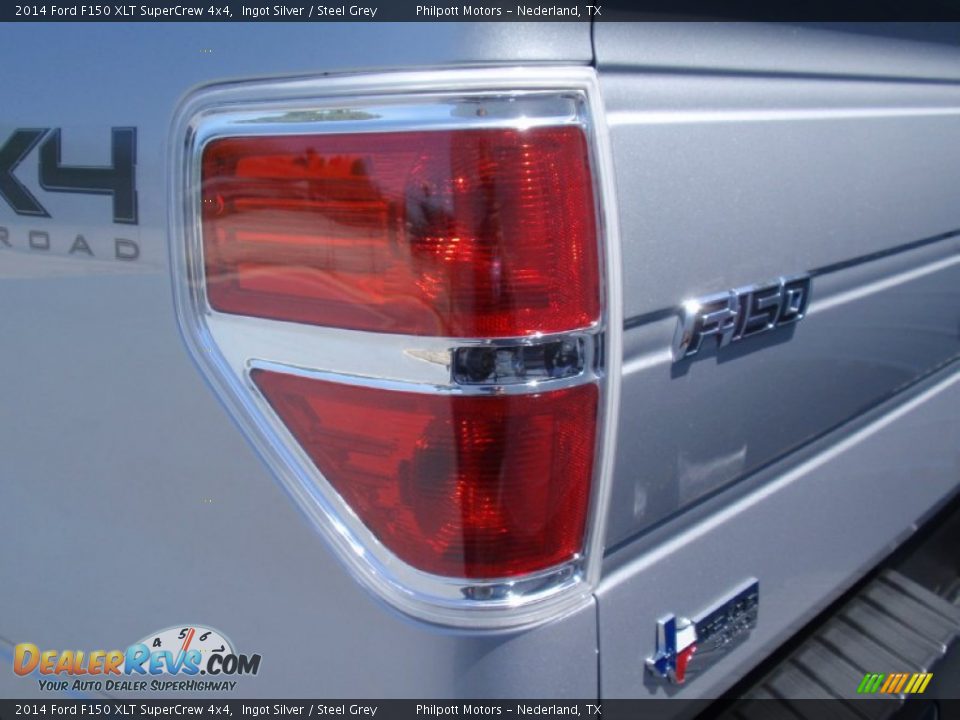 2014 Ford F150 XLT SuperCrew 4x4 Ingot Silver / Steel Grey Photo #17
