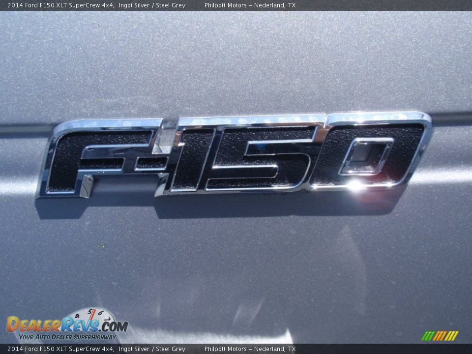 2014 Ford F150 XLT SuperCrew 4x4 Ingot Silver / Steel Grey Photo #19