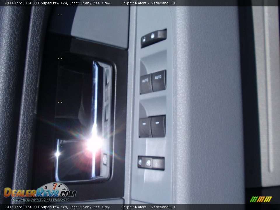 2014 Ford F150 XLT SuperCrew 4x4 Ingot Silver / Steel Grey Photo #28