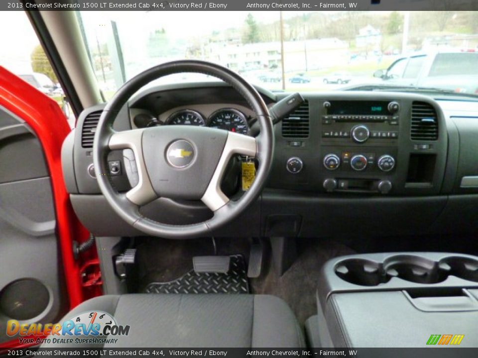 2013 Chevrolet Silverado 1500 LT Extended Cab 4x4 Victory Red / Ebony Photo #15