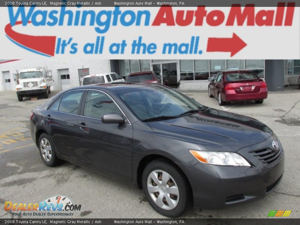 2008 Toyota Camry LE Magnetic Gray Metallic / Ash Photo #1