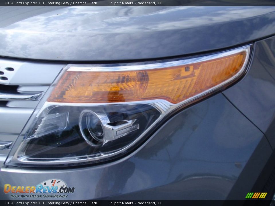 2014 Ford Explorer XLT Sterling Gray / Charcoal Black Photo #9