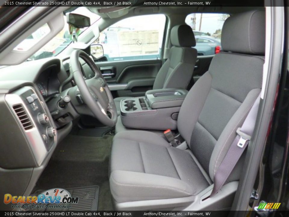 Front Seat of 2015 Chevrolet Silverado 2500HD LT Double Cab 4x4 Photo #15