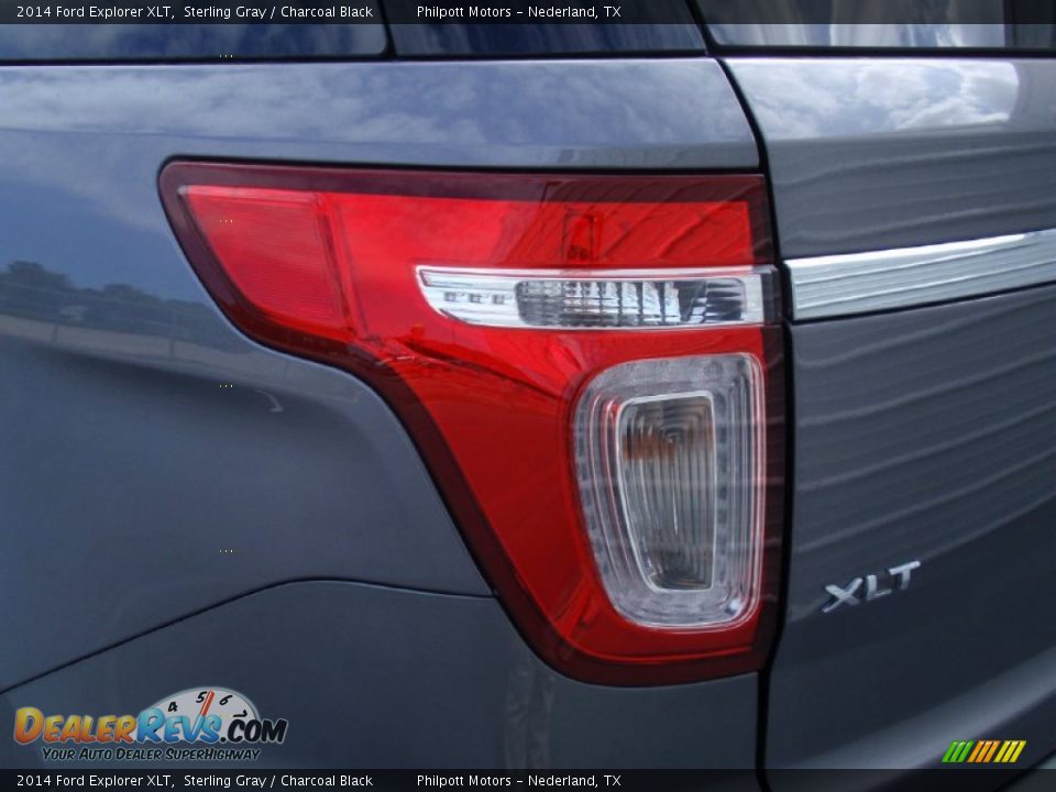 2014 Ford Explorer XLT Sterling Gray / Charcoal Black Photo #12