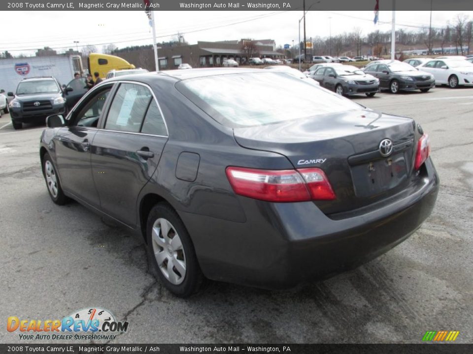 2008 Toyota Camry LE Magnetic Gray Metallic / Ash Photo #7
