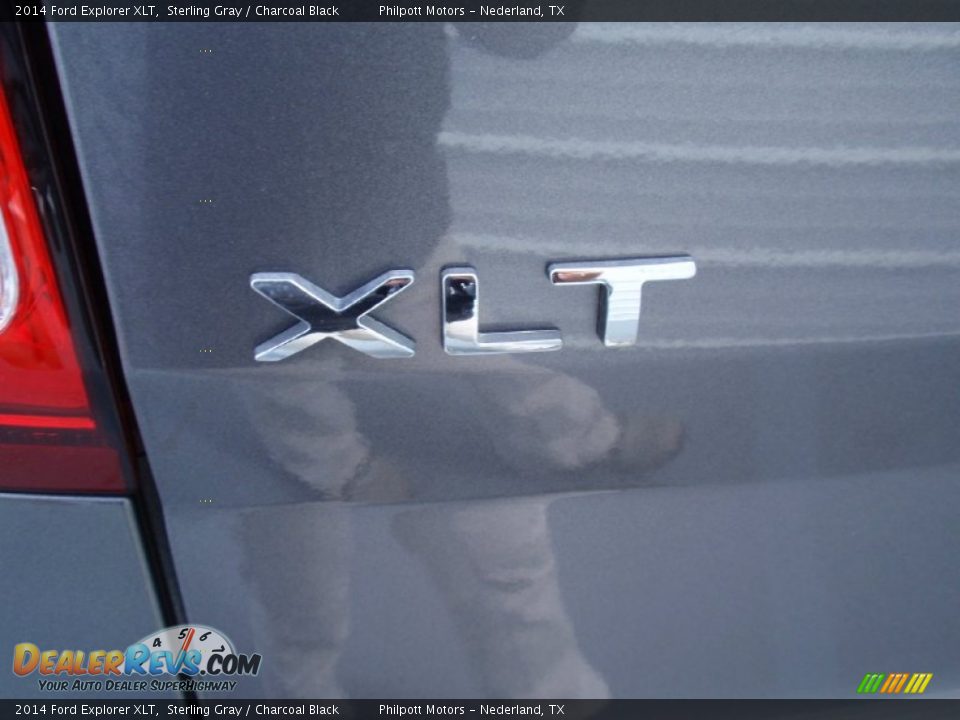 2014 Ford Explorer XLT Sterling Gray / Charcoal Black Photo #13