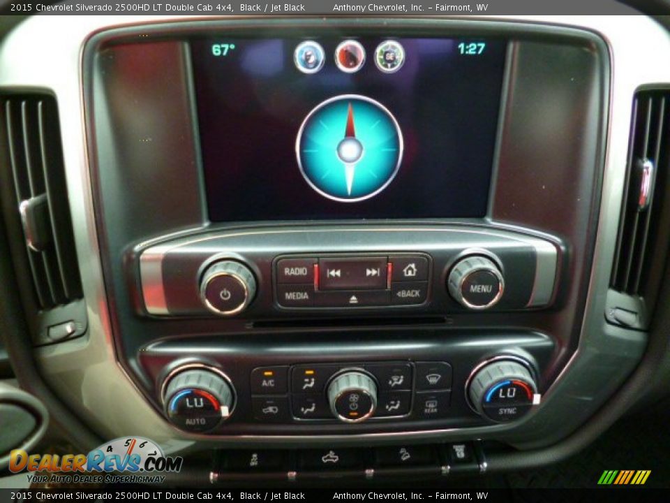 Controls of 2015 Chevrolet Silverado 2500HD LT Double Cab 4x4 Photo #19