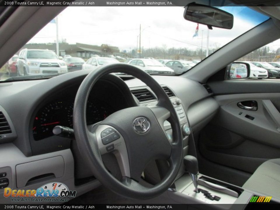 2008 Toyota Camry LE Magnetic Gray Metallic / Ash Photo #10