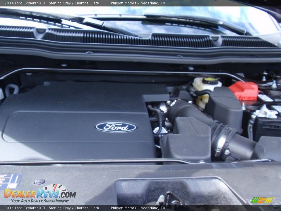 2014 Ford Explorer XLT Sterling Gray / Charcoal Black Photo #16