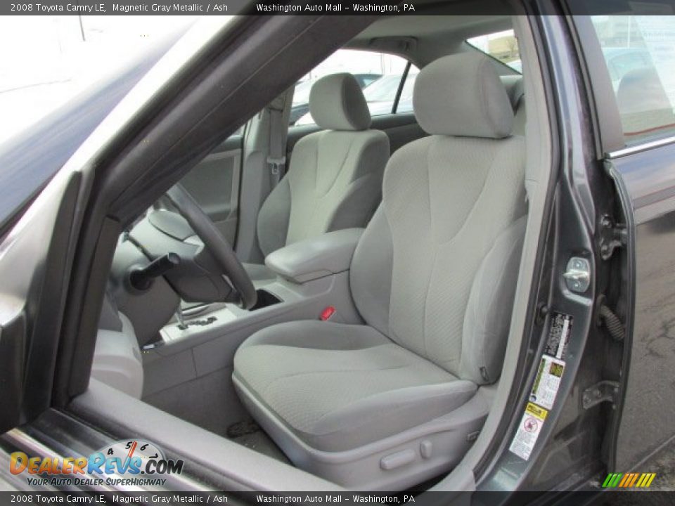 2008 Toyota Camry LE Magnetic Gray Metallic / Ash Photo #11