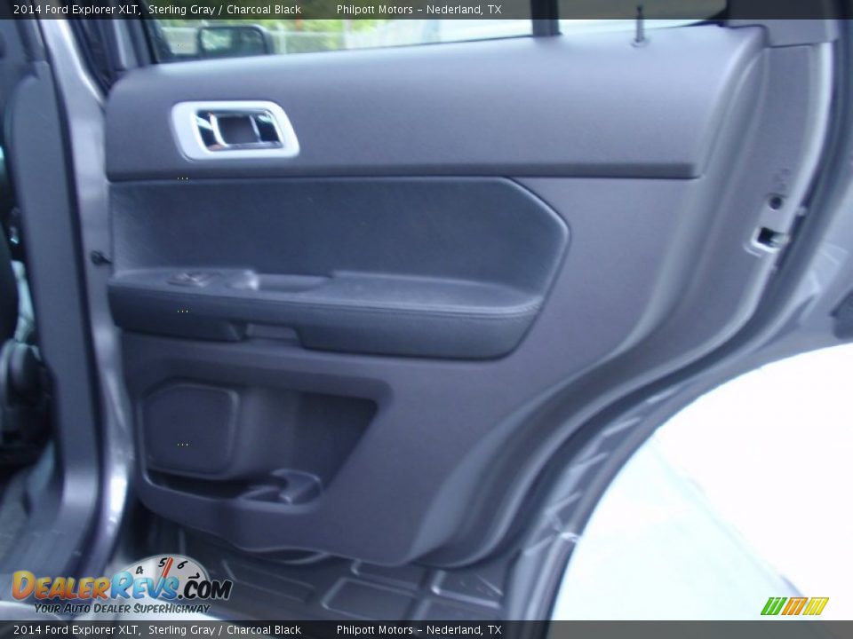 2014 Ford Explorer XLT Sterling Gray / Charcoal Black Photo #20