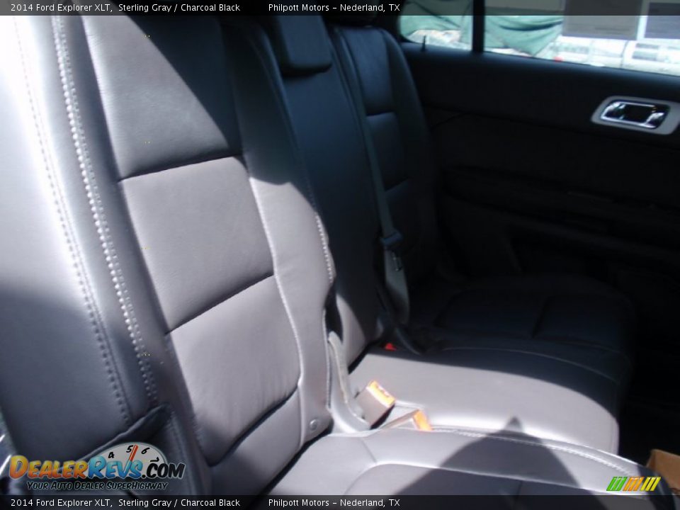 2014 Ford Explorer XLT Sterling Gray / Charcoal Black Photo #21