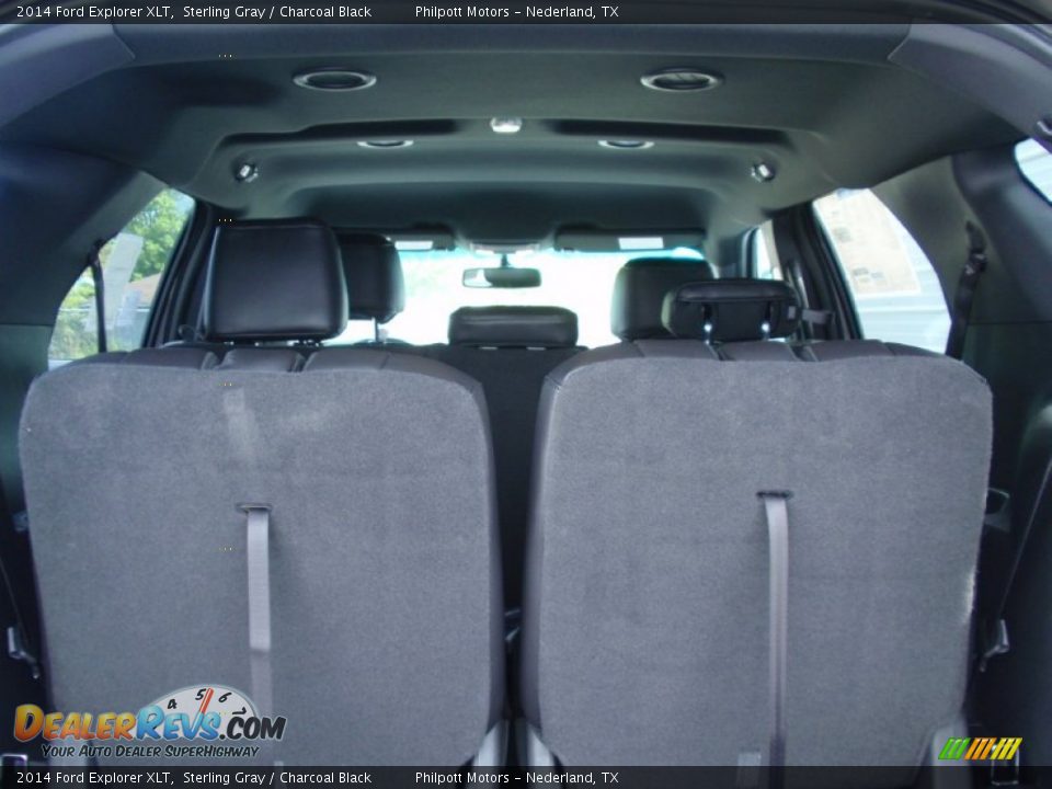 2014 Ford Explorer XLT Sterling Gray / Charcoal Black Photo #23