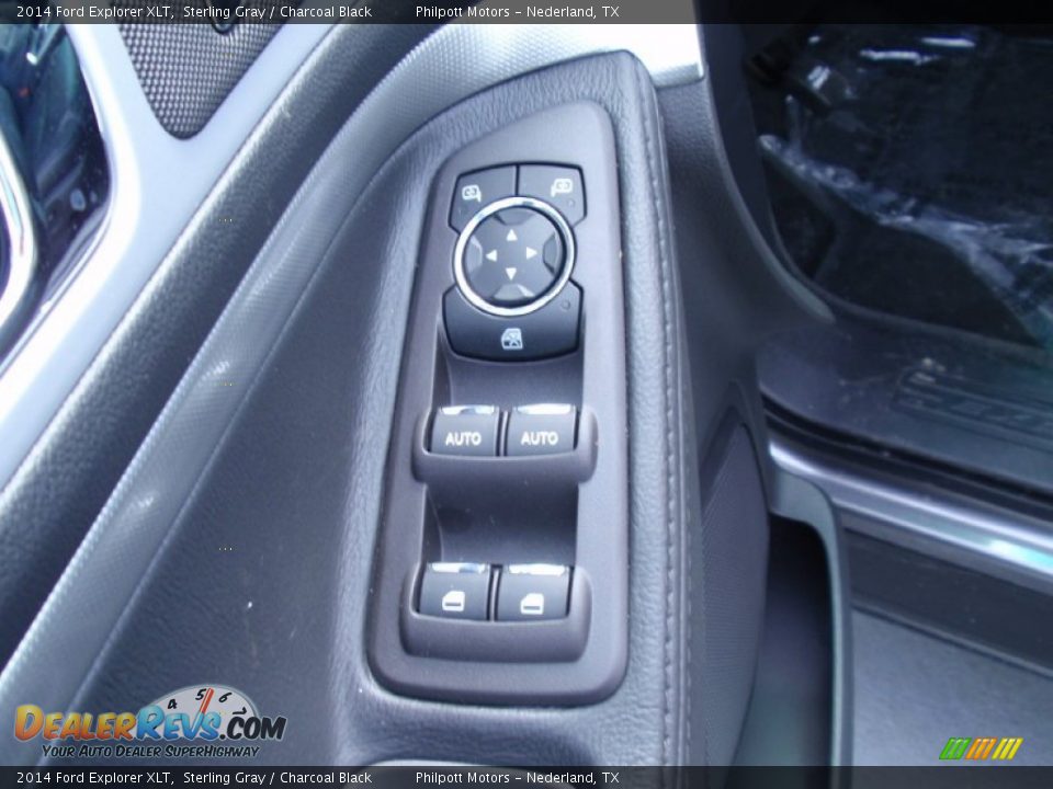 2014 Ford Explorer XLT Sterling Gray / Charcoal Black Photo #28