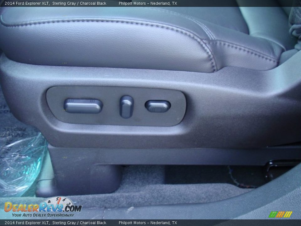 2014 Ford Explorer XLT Sterling Gray / Charcoal Black Photo #31
