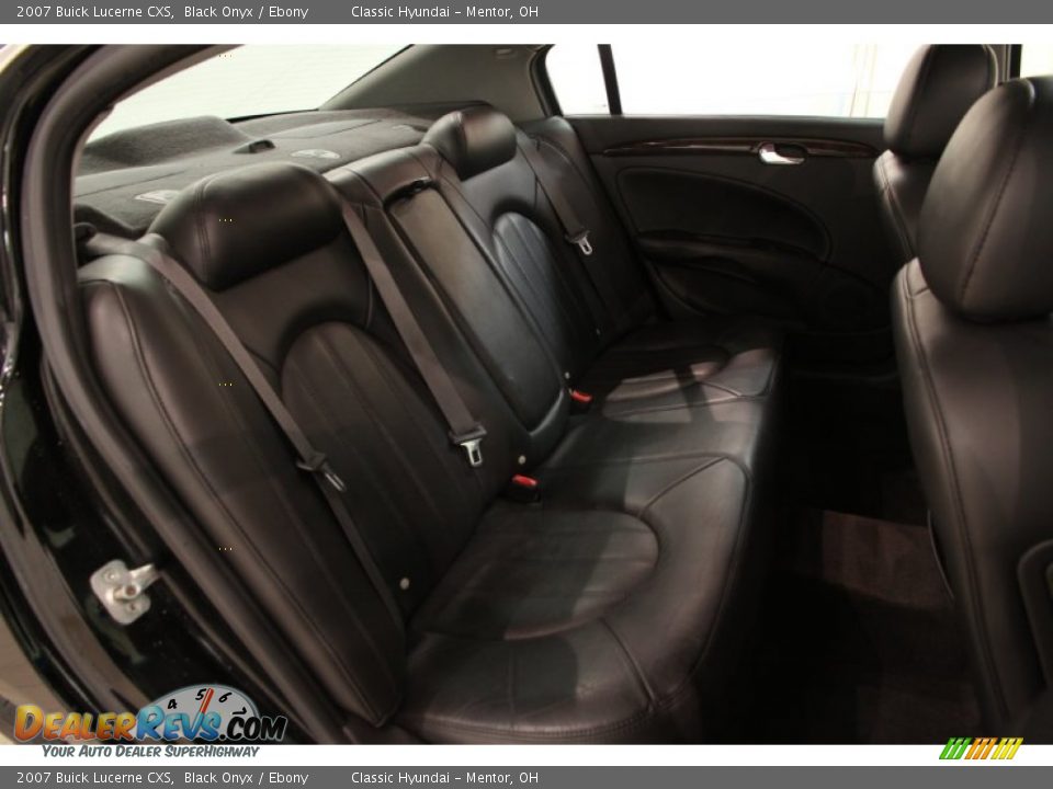 Rear Seat of 2007 Buick Lucerne CXS Photo #14