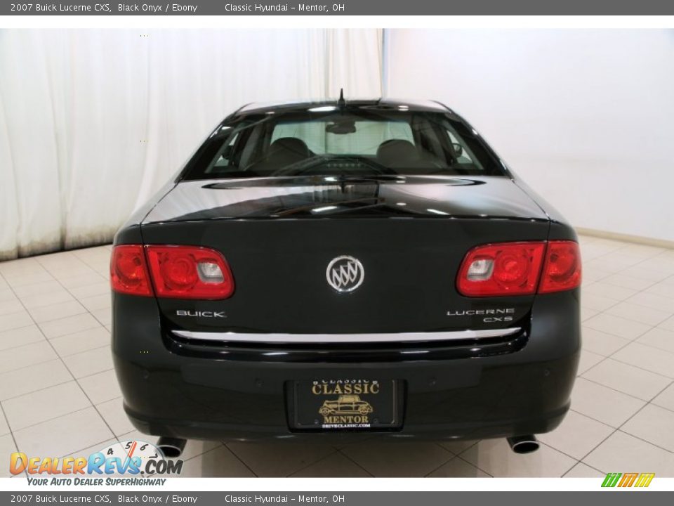 2007 Buick Lucerne CXS Black Onyx / Ebony Photo #16