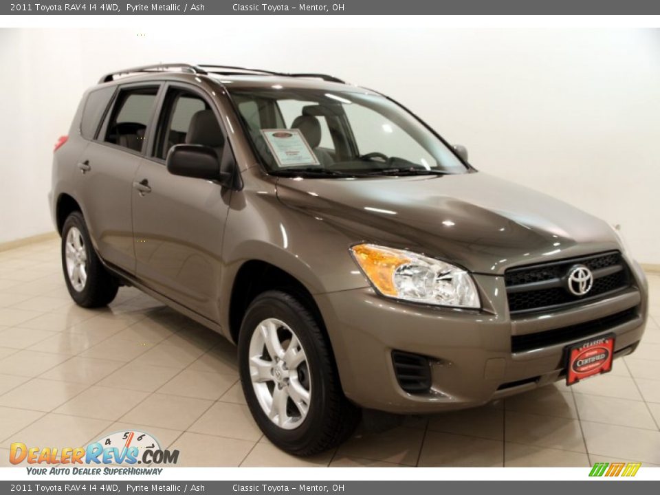 2011 Toyota RAV4 I4 4WD Pyrite Metallic / Ash Photo #1