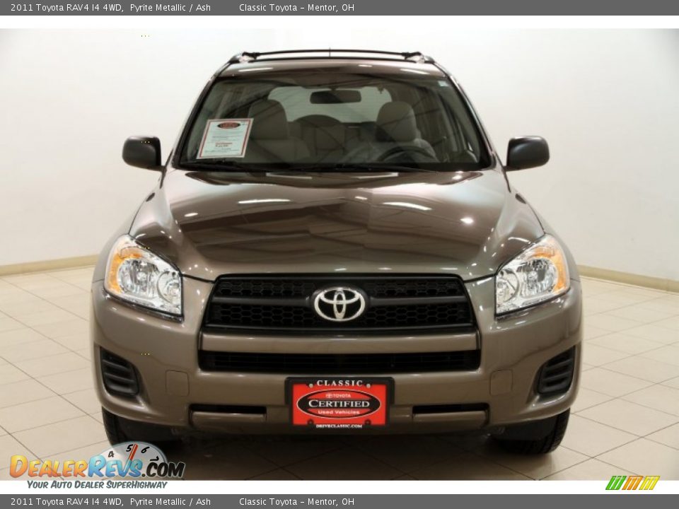 2011 Toyota RAV4 I4 4WD Pyrite Metallic / Ash Photo #2
