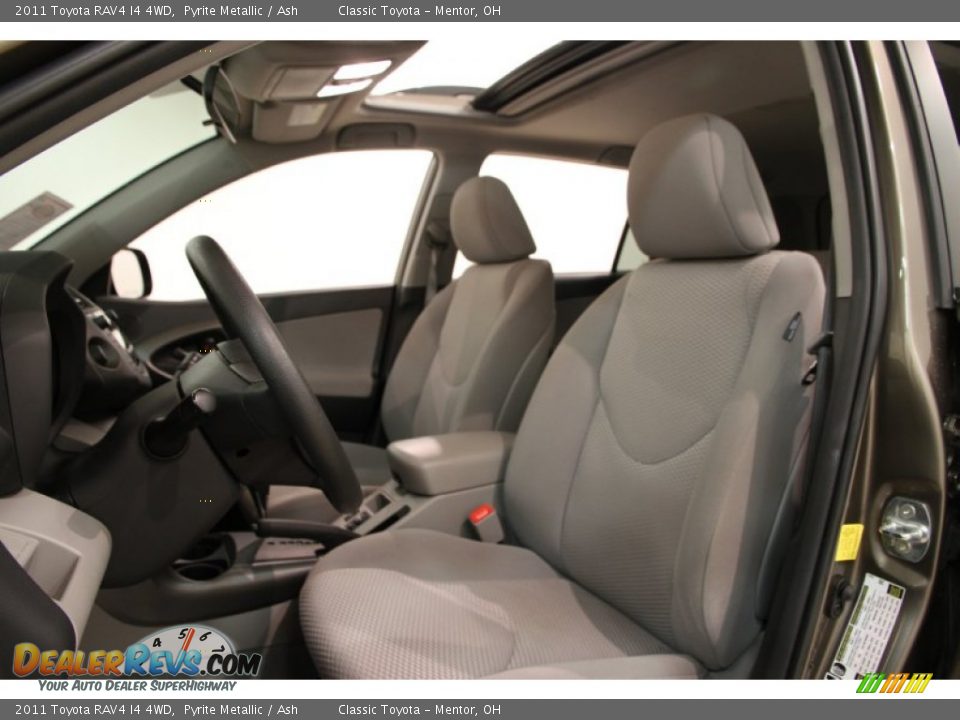 2011 Toyota RAV4 I4 4WD Pyrite Metallic / Ash Photo #6