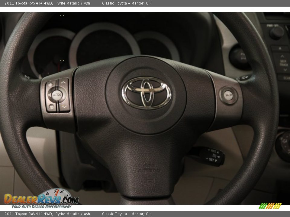 2011 Toyota RAV4 I4 4WD Pyrite Metallic / Ash Photo #7