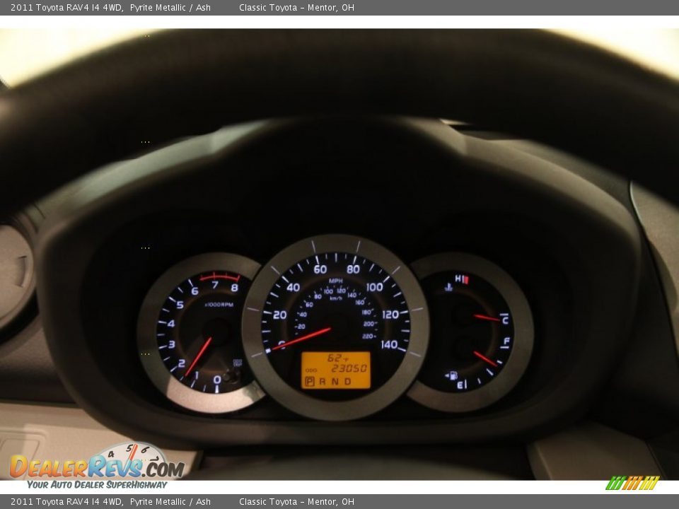 2011 Toyota RAV4 I4 4WD Pyrite Metallic / Ash Photo #8