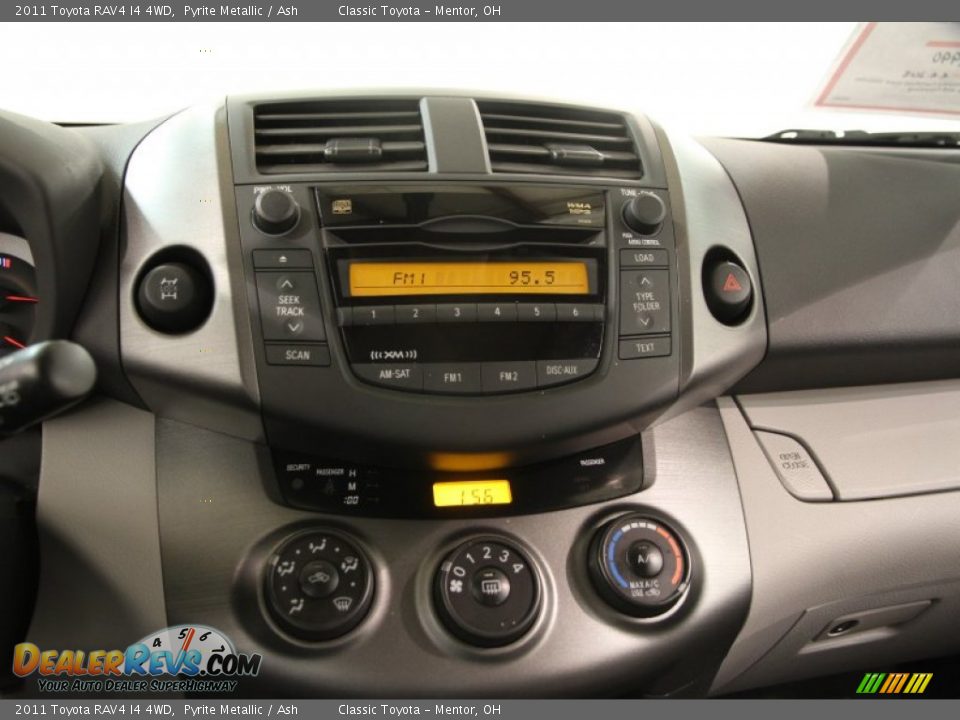 2011 Toyota RAV4 I4 4WD Pyrite Metallic / Ash Photo #9