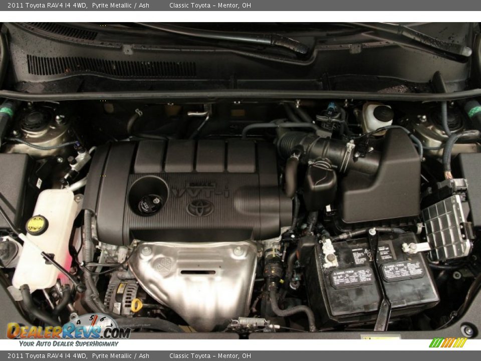 2011 Toyota RAV4 I4 4WD Pyrite Metallic / Ash Photo #15