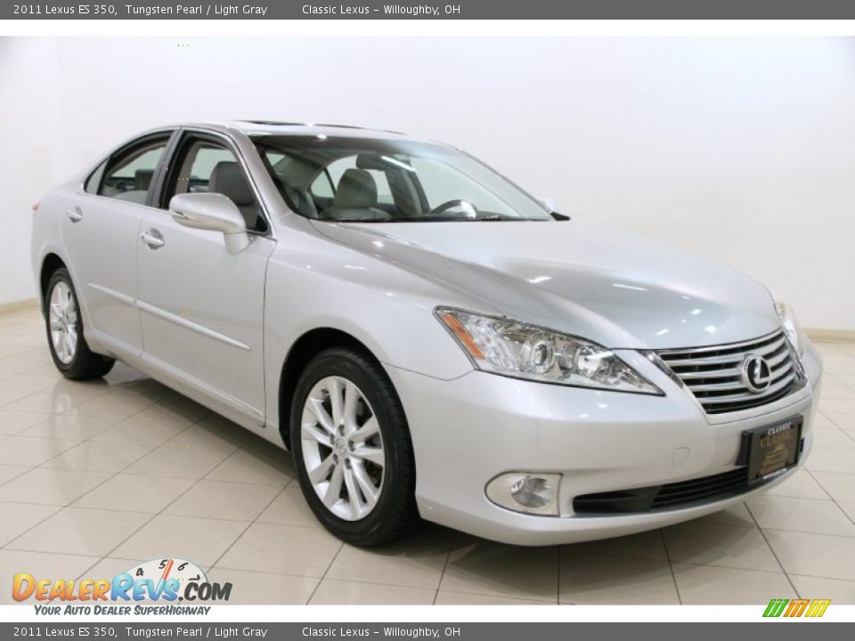 2011 Lexus ES 350 Tungsten Pearl / Light Gray Photo #1