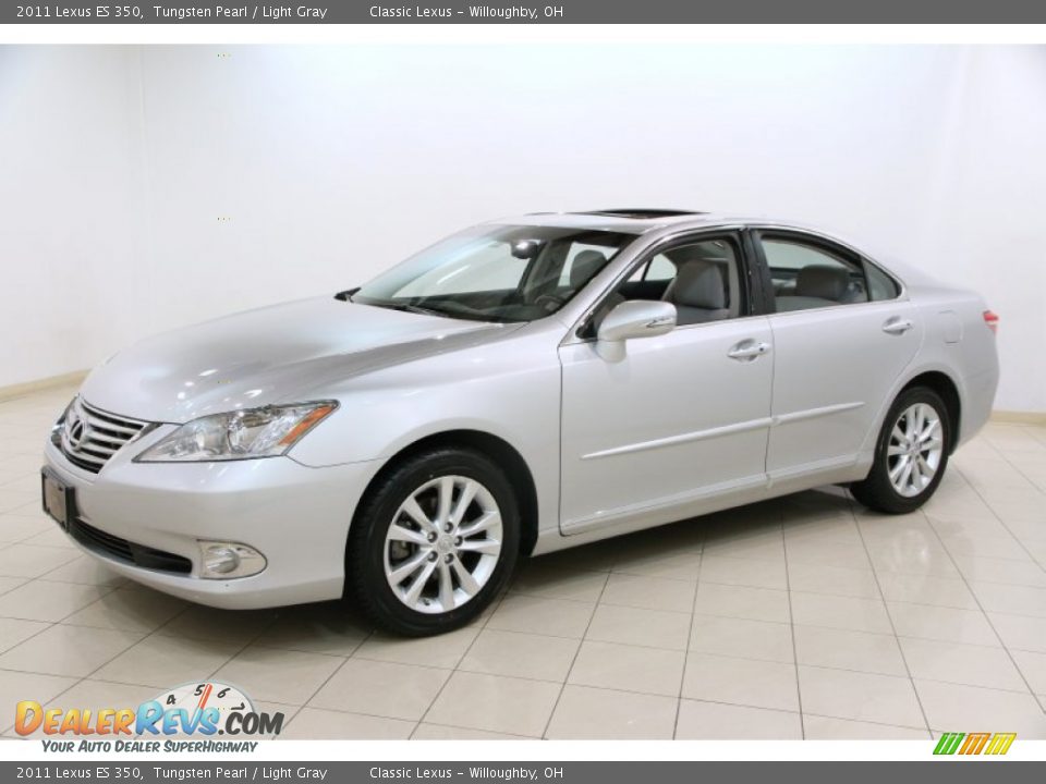 2011 Lexus ES 350 Tungsten Pearl / Light Gray Photo #3
