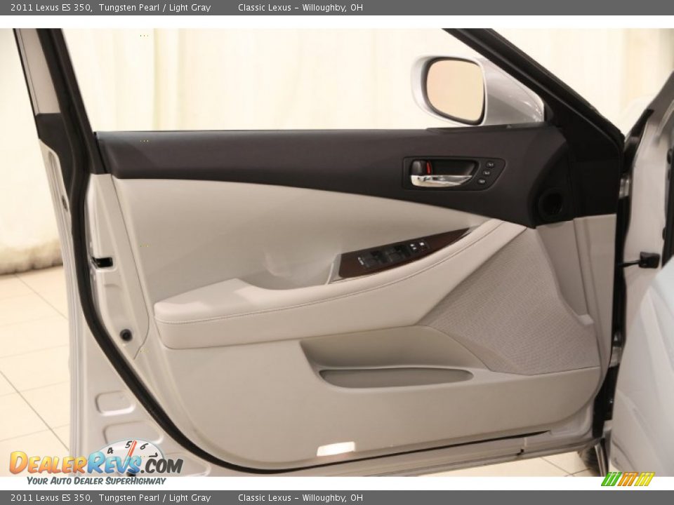 2011 Lexus ES 350 Tungsten Pearl / Light Gray Photo #4